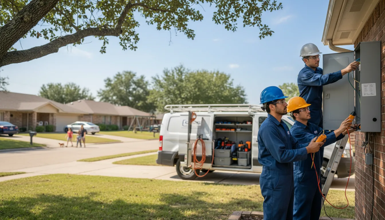 Certified electrician providing emergency electrical services in Randolph, IA